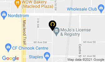 Al Dowdell Benefit Planners Inc in Calgary map
