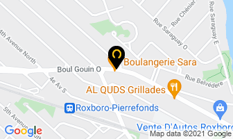Al Samer Cafe Oriental in Roxboro map