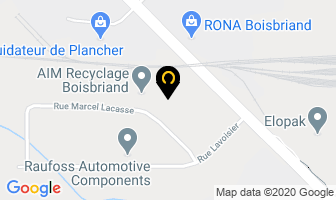 Al-Tech Concept Inc in Repentigny map
