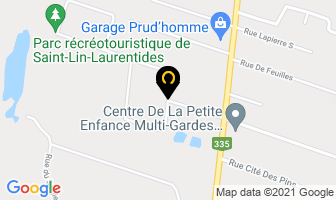 Alain Benoit Transport Inc in Saint-lin-laurentides map