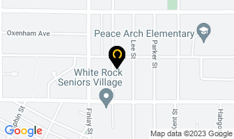 Alair Homes White Rock in White Rock map