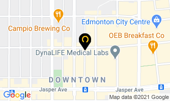 Alamo Rent A Car in Edmonton map