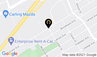 Aland Enterprises Inc in Ottawa map