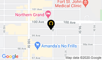 Alaska Highway Daily News in Brampton map