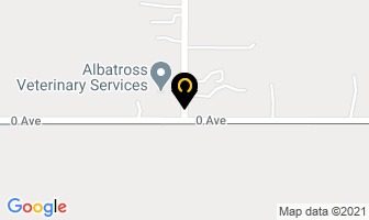 Albatross Veterinary Services in Langley map