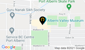 Alberni Valley Museum in Port Alberni map