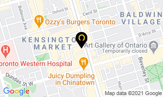 Albert Li Dr in Orillia map