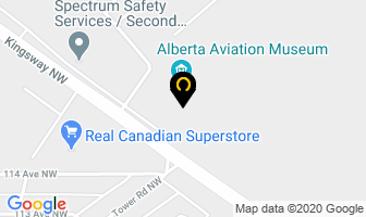 Alberta Aviation Museum in Kenora map
