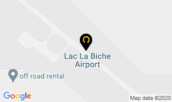 Alberta Central Airways Ltd in Lac la Biche map