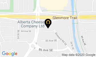 Alberta Cheese Company Ltd in Calgary map