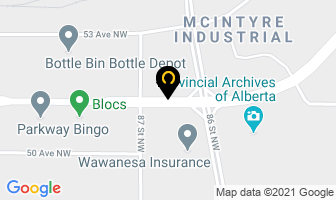 Alberta Elevating Devices & Amusement Rides Safety Assn in Edmonton map