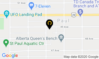 Alberta Emergency Management Agency in Armstrong map