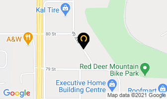 Alberta Gaming & Liquor Commission in Red Deer map