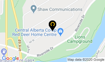 Alberta Gold Taxi in Red Deer map
