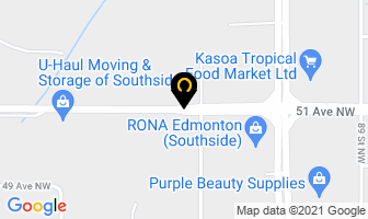 Alberta Hardwood Flooring (Edm) Ltd in Edmonton map