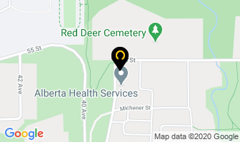 Alberta Health Service in Red Deer map