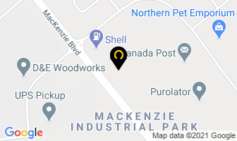 Alberta Industrial Sheet Metal in Fort McMurray map