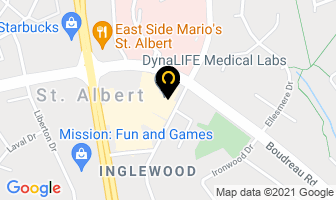 Alberta Mortgage Funding Inc in St. Albert map