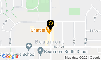 Alberta Tax Service in Beaumont map
