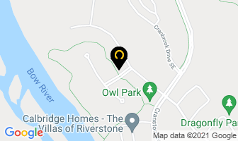 Albi Homes Showhome in Calgary map