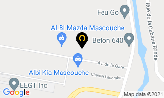 Albi Infiniti Service in Mascouche map