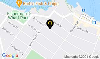 Albion Manor Bed & Breakfast in Victoria map