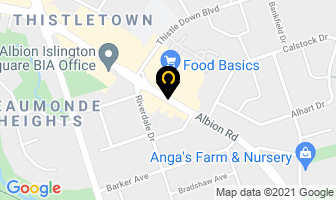 Albion Medical Pharmcy in Etobicoke map