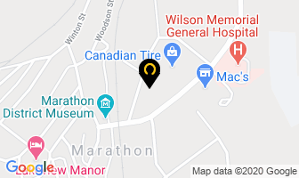 Albus Mark Dr in Marathon map