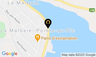 Alcochoix in La Malbaie map