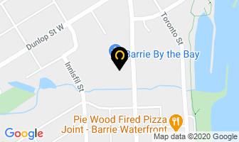 Alcoholics Anonymous in Barrie map