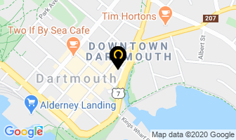 Alcoholics Anonymous in Dartmouth map
