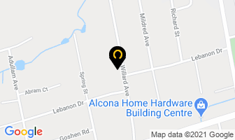 Alcona Car Care in Sherbrooke map
