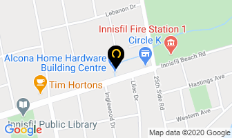 Alcona Home Hardware Building Centre in Sherbrooke map