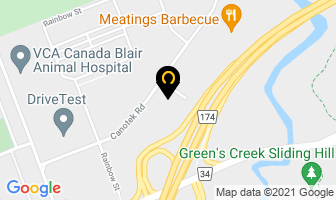 Alcuf International Inc in Guelph map
