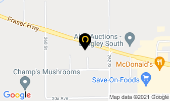 Alderglen Hay Sales Ltd in Langley map