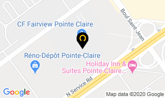 Aldo Fairview Pointe-Claire in Pointe-Claire map