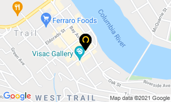 Aldo's Cleaners & Laundry Service in Trail map