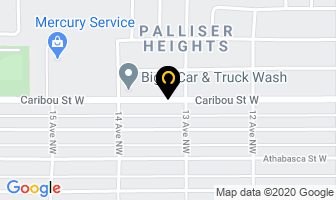 Alero Moving & Storage in Moose Jaw map