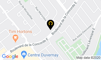 Alerte Courrier Pme in Beauharnois map