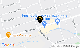 Alex Gold Crown Ltd in Orangeville map