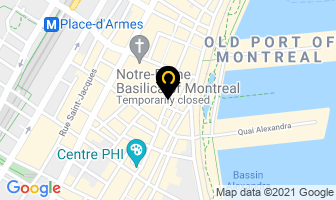 Alex M&eacute;dia Services Inc in Montreal map