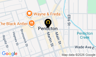 Alex Thomson - A Better Way Mortgages Penticton in Penticton map