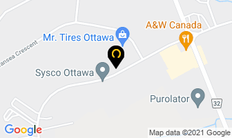 Alexander Dennis Inc in Guelph map