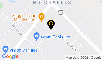 Alexander Safety Supplies in Mississauga map