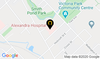 Alexandra Family Physicians in Red Deer map