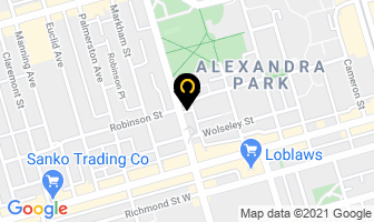Alexandra Park Co-Operative in Orillia map