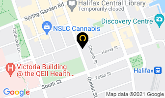 Alexandra's Pizza in Halifax map