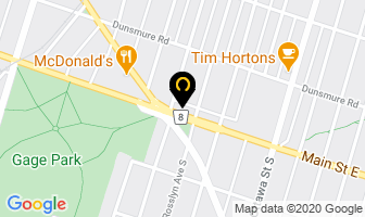 Alfa Insurance Brokers in Hamilton map