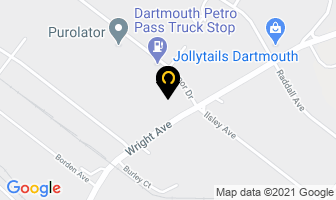 Alfagomma Canada Inc in Dartmouth map