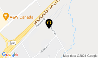 Alf's Cartage Ltd in Brockville map